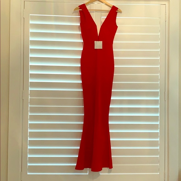 Misguided Red Maxi - Picture 2 of 4